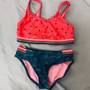 NWOT Cat & Jack Watermelon Girls 2 Piece